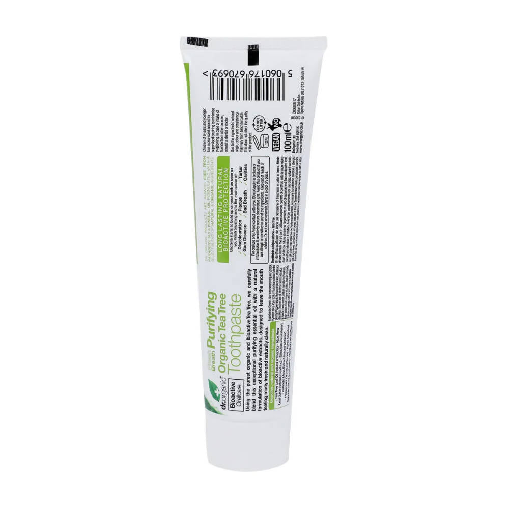 Dr.Organic Tea Tree Purifying Toothpaste