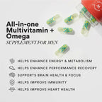 Wellbeing Nutrition Slow Multi + Omega for Him Capsules - Distacart