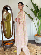 Teeya Creation Liril Colour Viscose Slub Embroidery Work Fully Stitched Kurti Set - Distacart