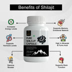 7 Days Pure Himalayan SJ Capsules packaging detail