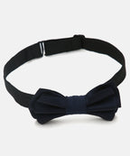 Manet Boys Solid Double Layer Bow - Navy