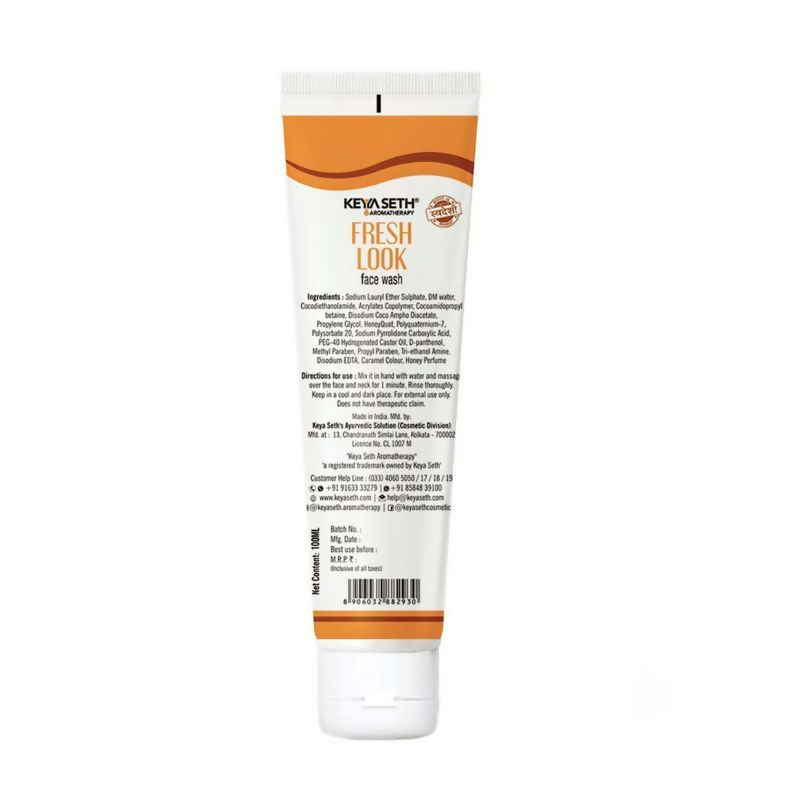 Keya Seth Aromatherapy Natural Honey Fresh Look Face Wash