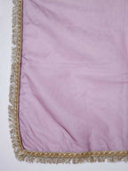 Myshka Women Mauve Solid Kurta & Palazzos With Dupatta - Distacart