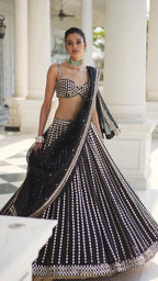 Lehenga Mart Glamorous Designer Lehenga Choli for Bridal and Bridesmaids Wedding Wear Choli