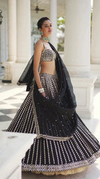 Lehenga Mart Glamorous Designer Lehenga Choli for Bridal and Bridesmaids Wedding Wear Choli