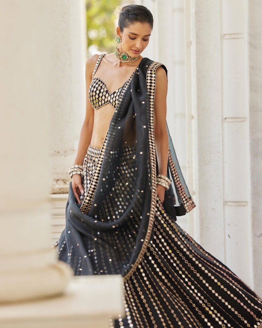 Lehenga Mart Glamorous Designer Lehenga Choli for Bridal and Bridesmaids Wedding Wear Choli