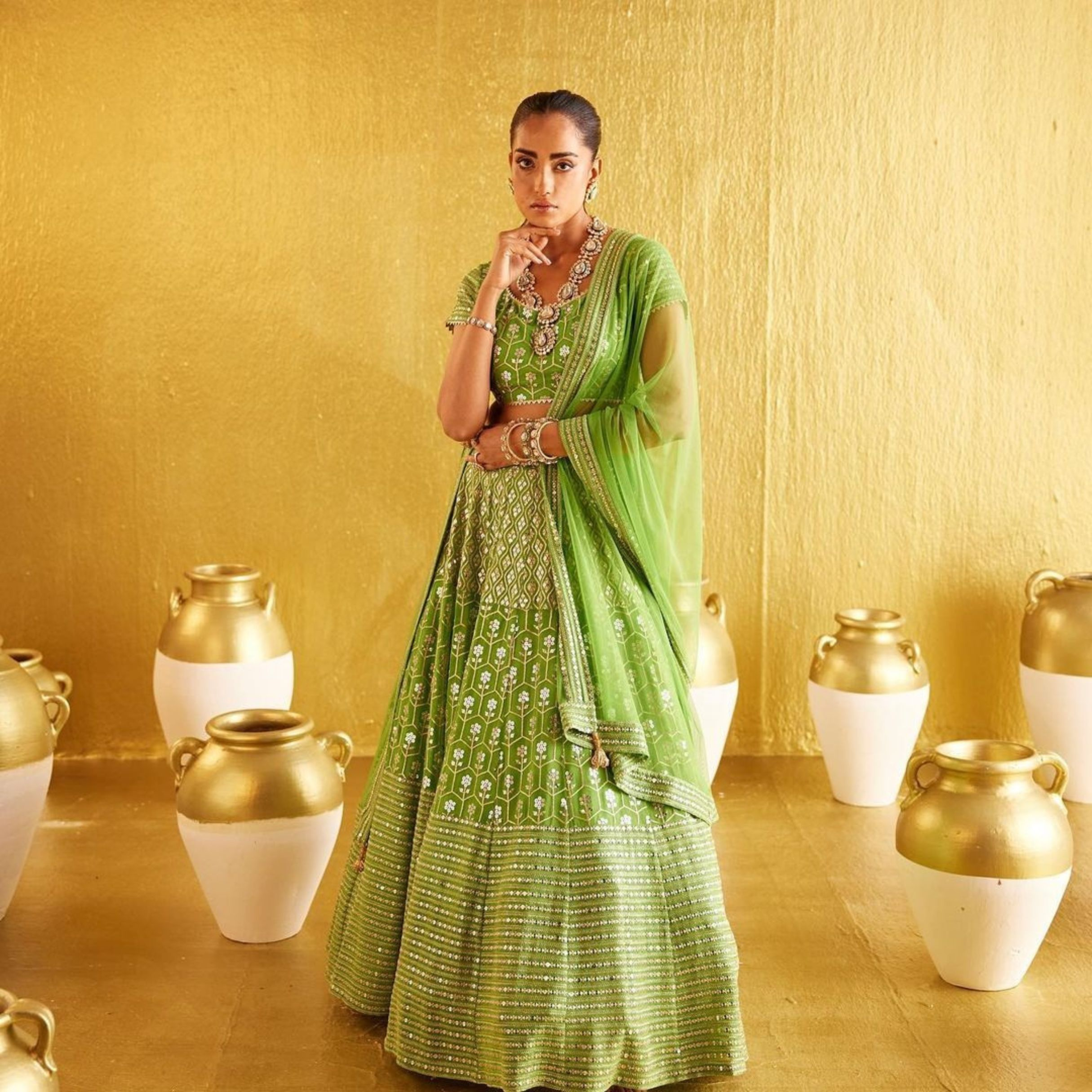 Lehenga Mart Glamorous Designer Lehenga Choli for Bridal and Bridesmaids Wedding Wear Choli