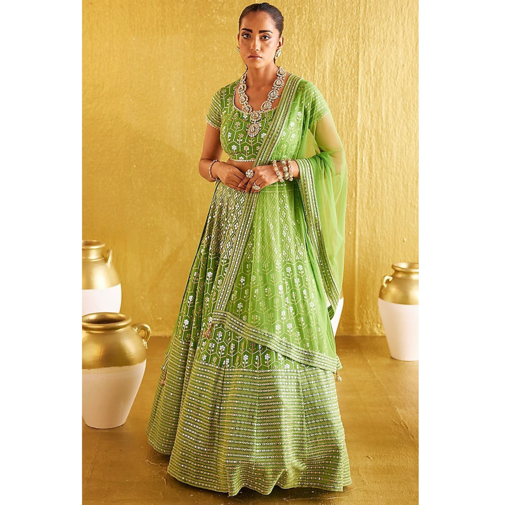 Lehenga Mart Glamorous Designer Lehenga Choli for Bridal and Bridesmaids Wedding Wear Choli