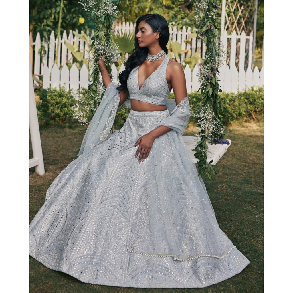 Lehenga Mart Glamorous Designer Lehenga Choli for Bridal and Bridesmaids Wedding Wear Choli