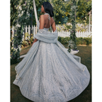 Lehenga Mart Glamorous Designer Lehenga Choli for Bridal and Bridesmaids Wedding Wear Choli
