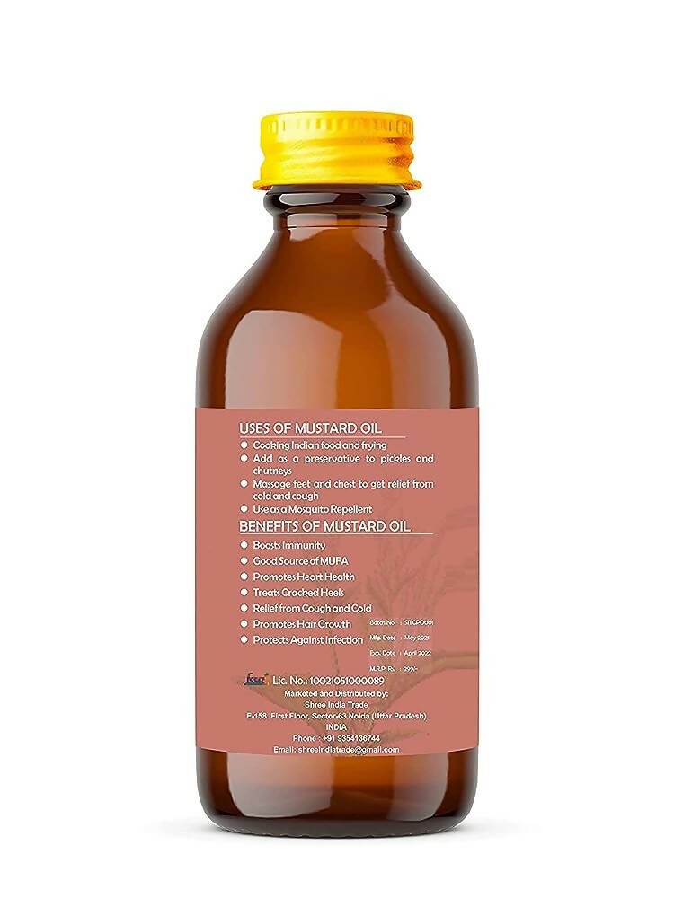 Ayurvedashree Cold Pressed Mustard Oil