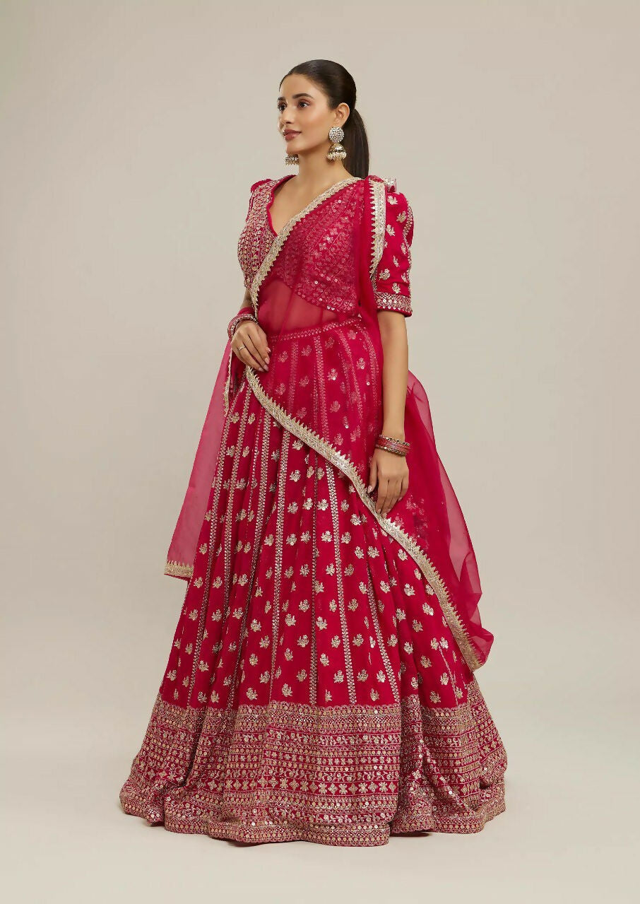 Lehenga Mart Designer Indian Wedding Lehenga Choli-Pink - Distacart
