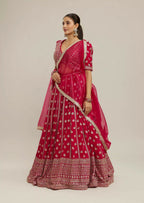Lehenga Mart Designer Indian Wedding Lehenga Choli-Pink - Distacart