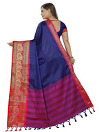 Vamika Banarasi Silk Royal Blue Weaving Saree