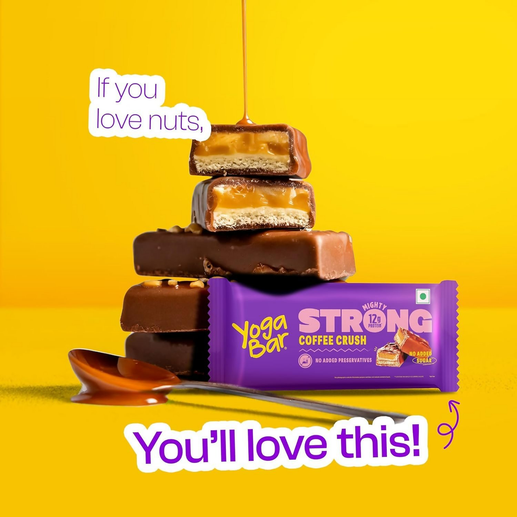 Yoga Bar Variety Pack 12 grams Strong Protein Bars - Distacart