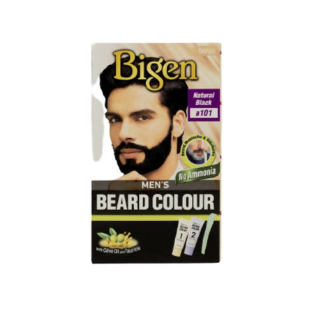 Bigen Mens Beard Colour Natural Black B101
