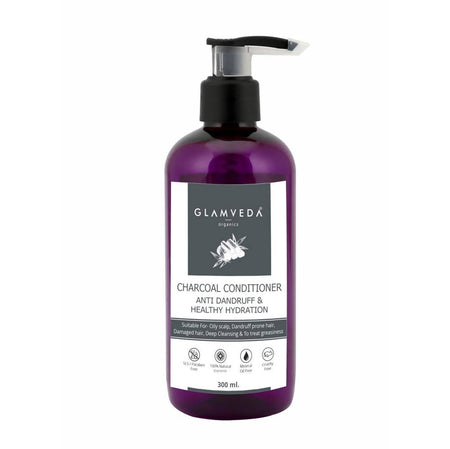 Glamveda Charcoal Conditioner Anti Dandruff & Healthy Hydration