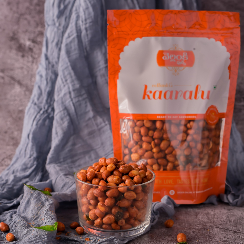 Vellanki Namkeen Karam Palli | Authentic Indian Spicy Peanuts - Distacart