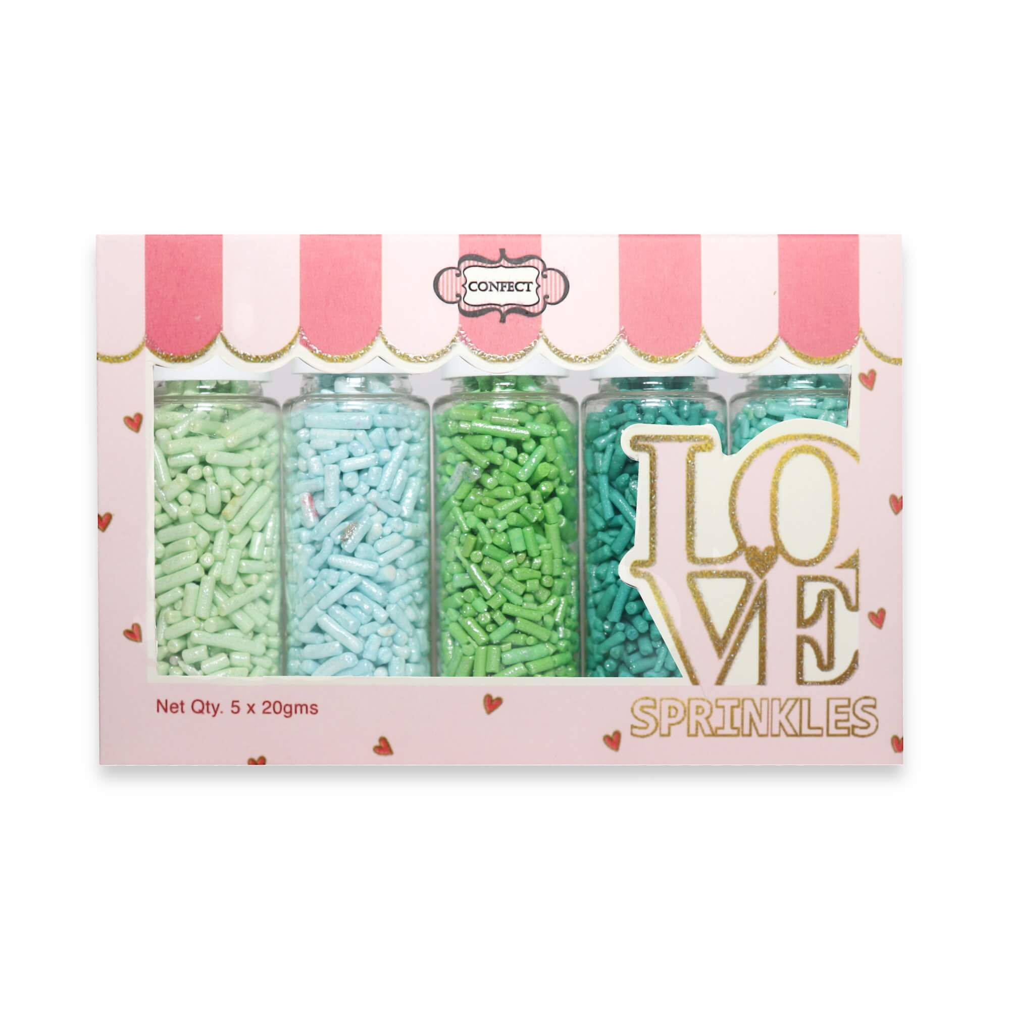 vermicelli sprinkles multipack 3 100 gms