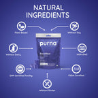 Purna Gummies Ashwagandha Wild Berry Flavour Gummies to Decrease Stress