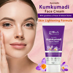 Globus Naturals Ayurvedic Kumkumadi Skin Lightening Face Cream - Distacart