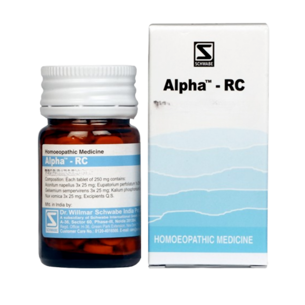 Dr. Willmar Schwabe India Alpha - RC Tablets - Distacart