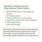 Millet Amma Peanut Butter Millet Muesli