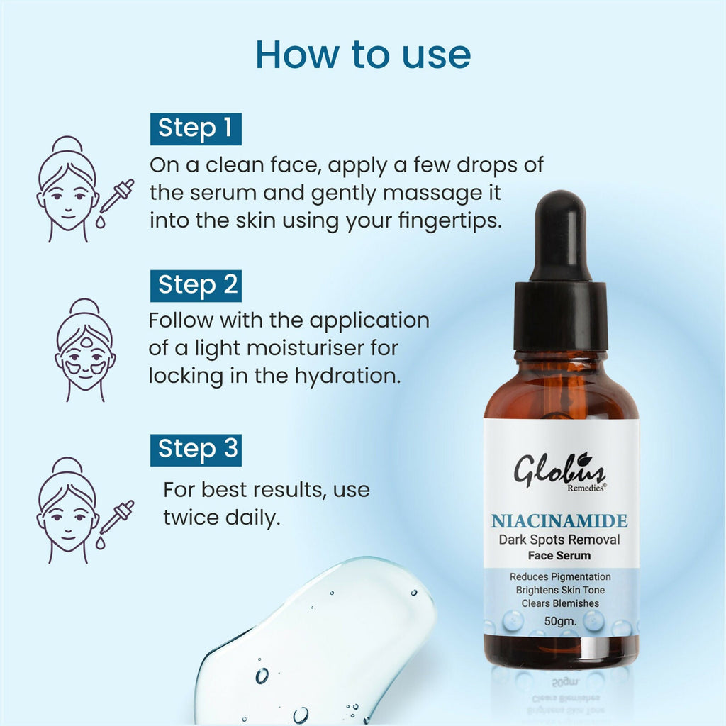 Globus Remedies Niacinamide Anti-Pigmentation Face Serum - Distacart