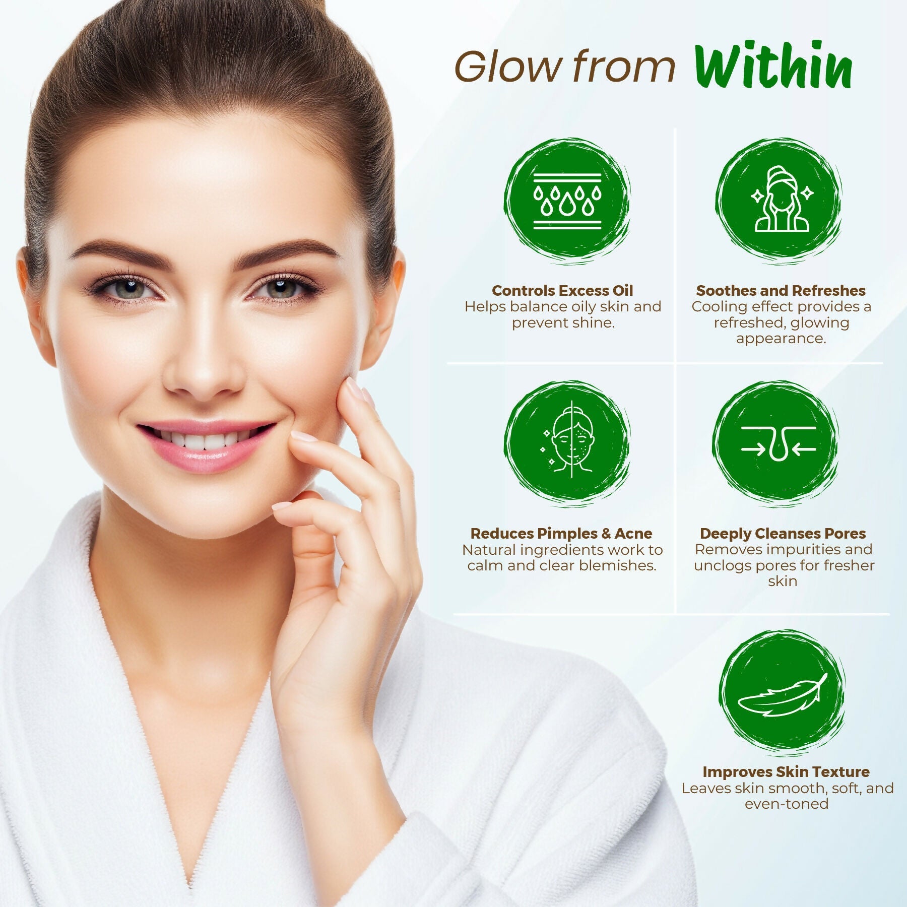 Nisha Aloevera Multani Mitti for Face|Skin Brightening Face Pack