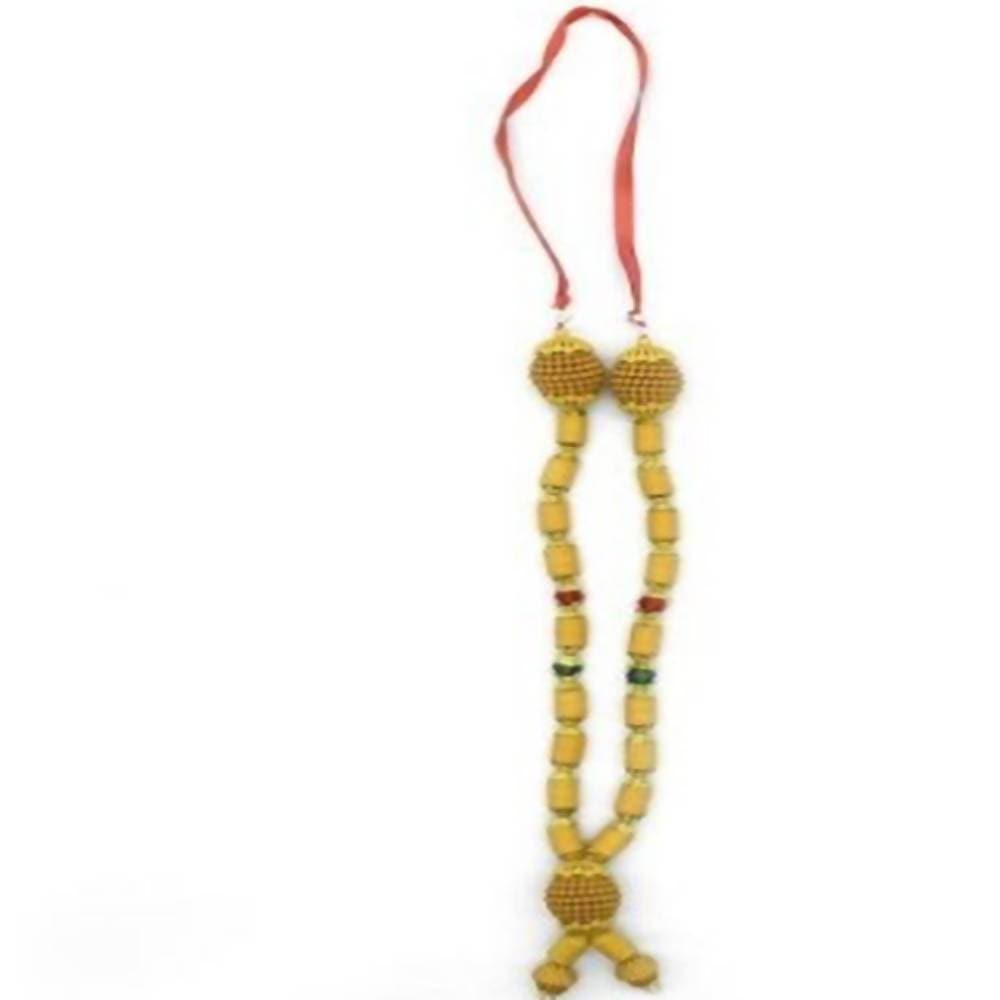 Puja N Pujari Multi Color Pearls Garland For God Idols