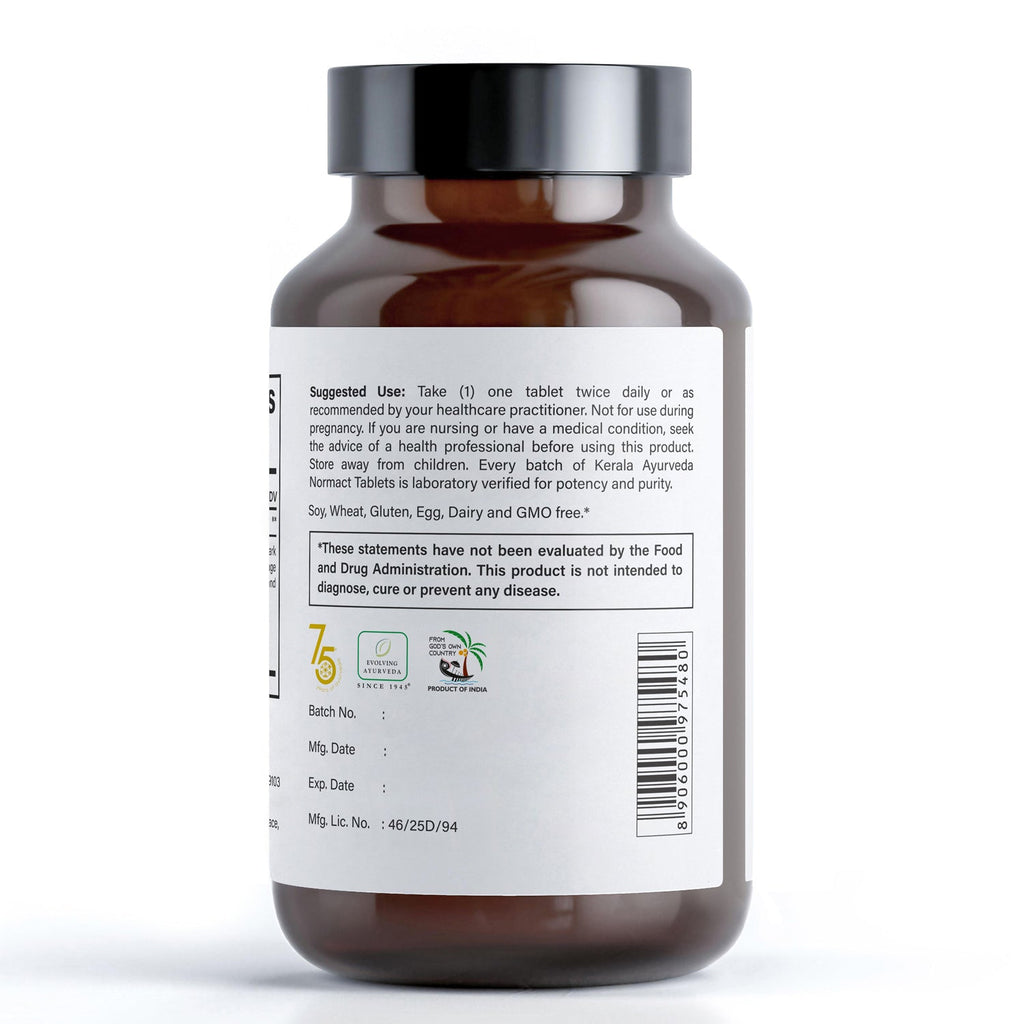 Kerala Ayurveda USA Vital Flow - Normact Tablets