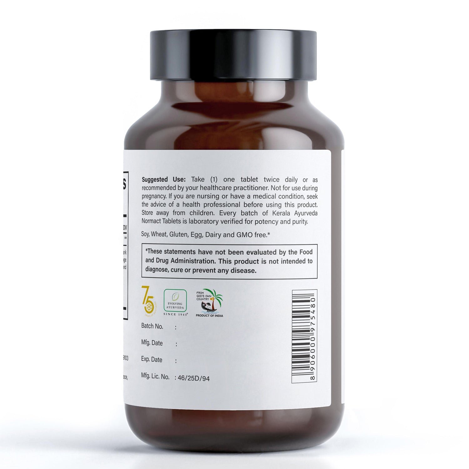 Kerala Ayurveda USA Vital Flow - Normact Tablets