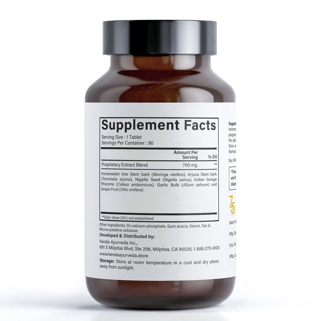 Kerala Ayurveda USA Vital Flow - Normact Tablets