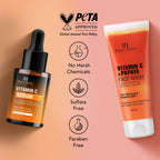 Botanic Hearth Vitamin C Serum & Vitamin C & Papaya Face Wash