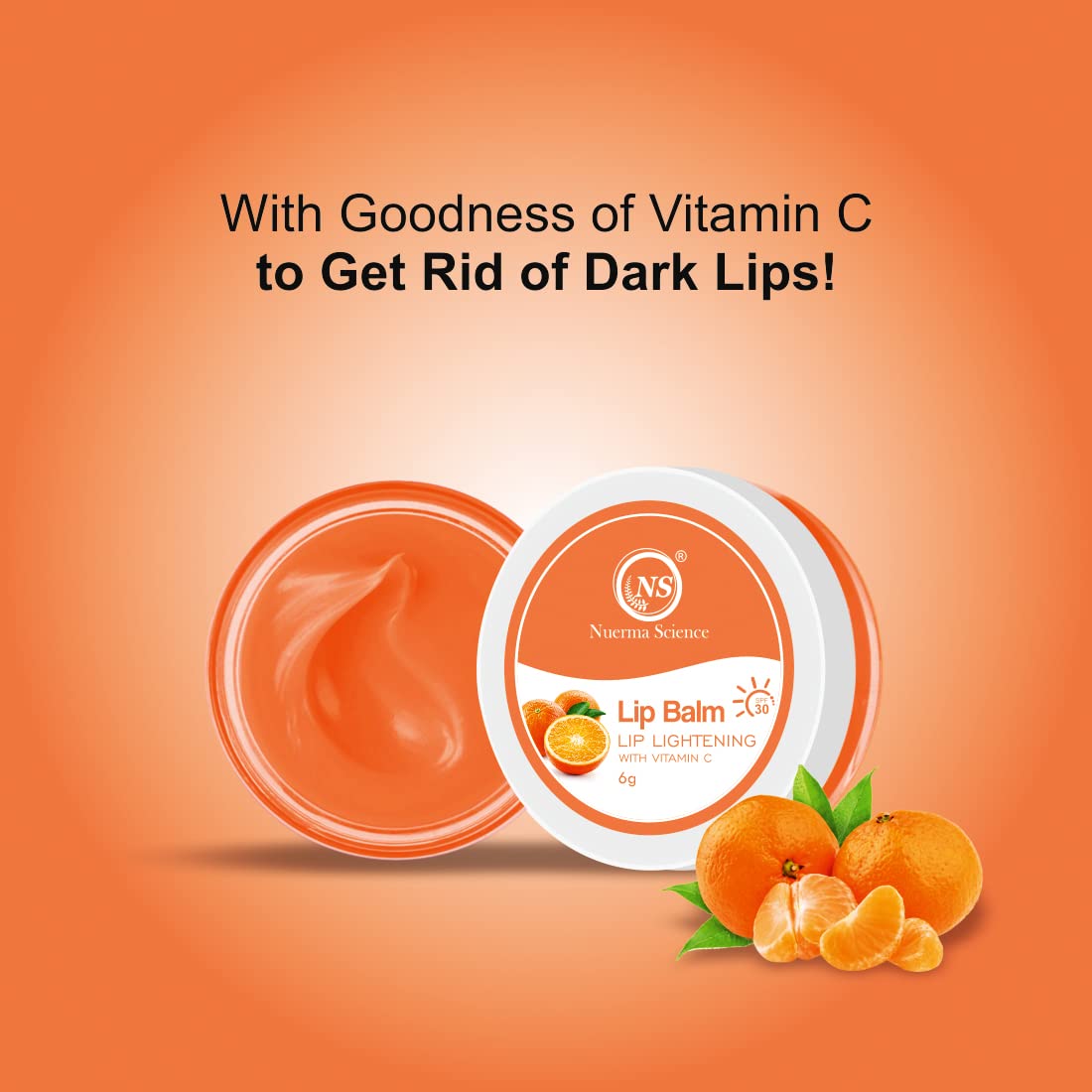 Nuerma Science Vitamin C Lip Balm | Nourishing, Hydrated & Soft Lips - Distacart
