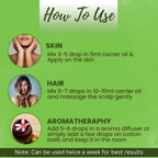 Veda Harvest Tea Tree Essential Oil Cooling & Refreshing Care for Face & Body