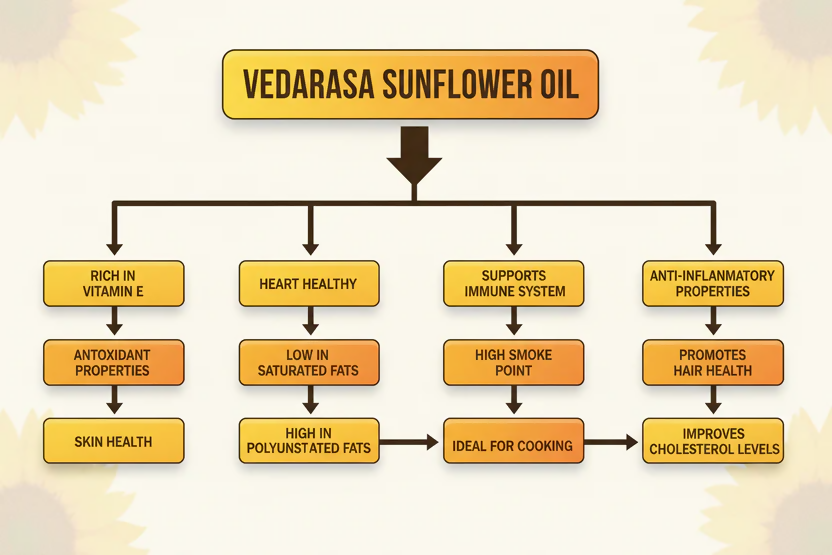 VedaRasa Sunflower Oil