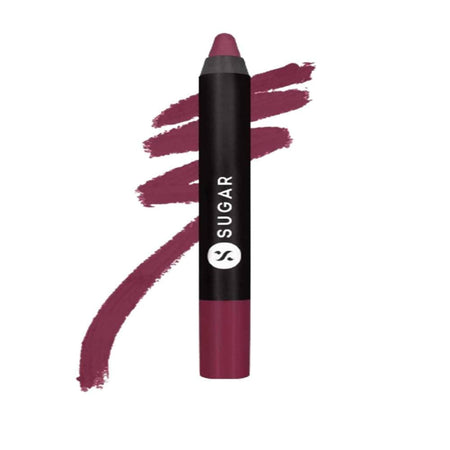 Sugar Matte As Hell Crayon Lipstick - Violet Crawley (Smokey Violet)