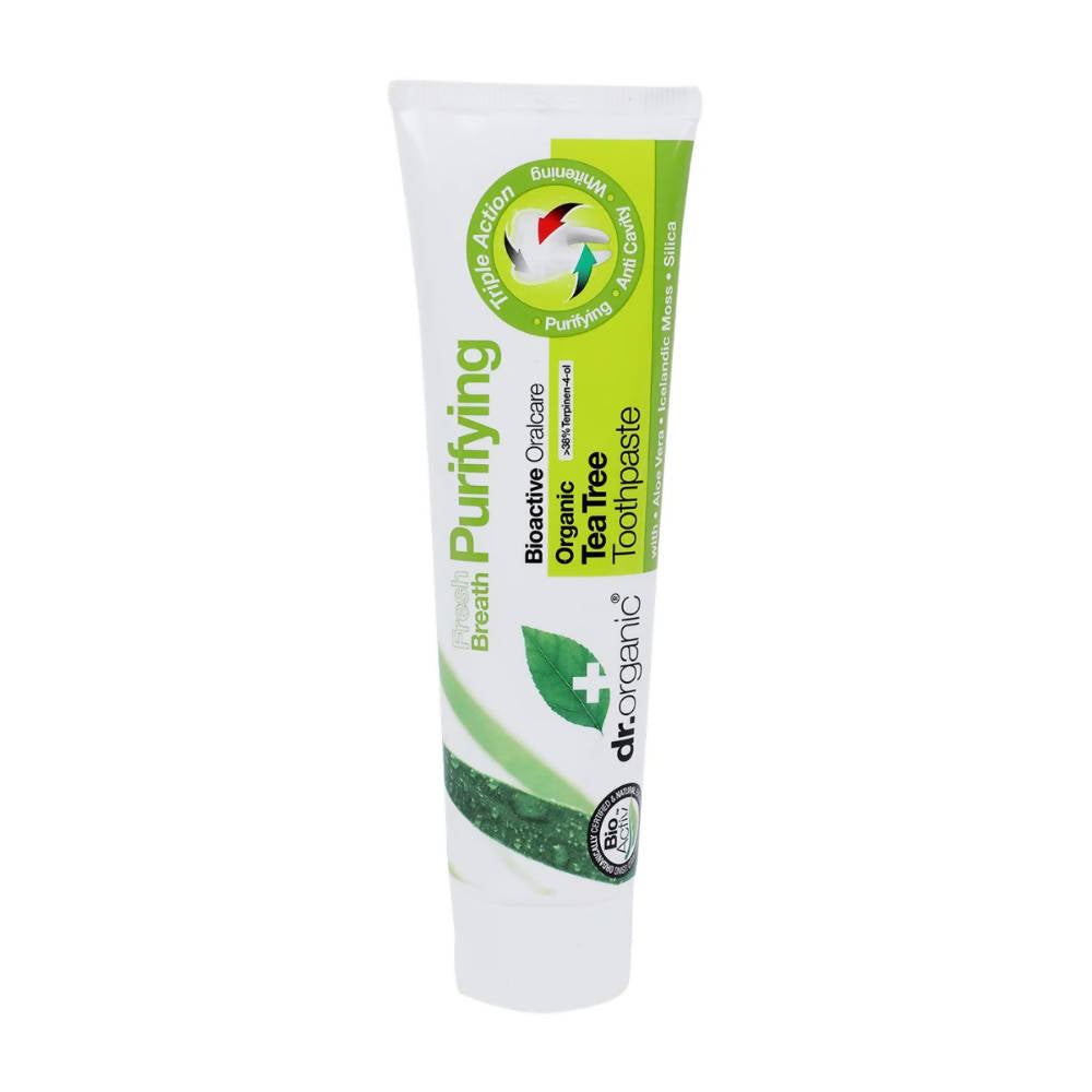 Dr.Organic Tea Tree Purifying Toothpaste
