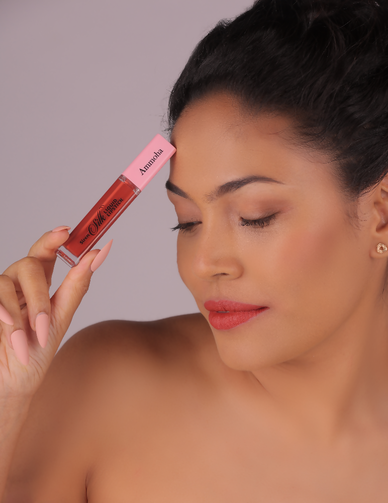 Ammoha Cosmetics Long-Lasting, Matte-Finished Cocoa Craze Color Liquid Lipstick