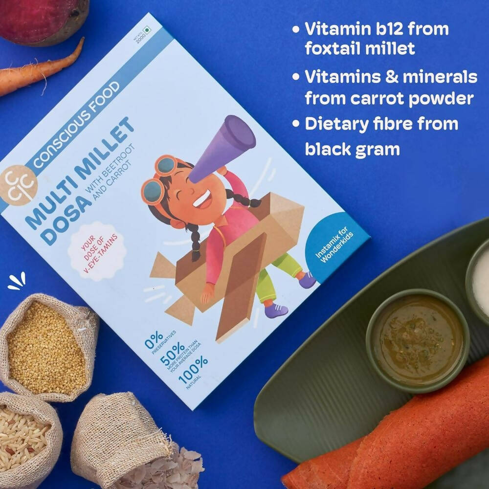 Conscious Food Multi Millet Dosa