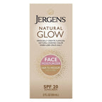 Jergens Glow Face Daily Moisturizer Sunscreen Spf 20