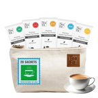 TeaFit Premium NO SUGAR Instant Assorted Tea Premix - Traveler Pack - Distacart