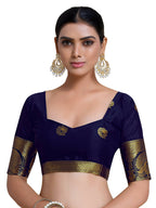 Mimosa Women's Pink Mysore Silk Crepe Saree - Distacart