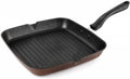 Cello Aluminium Non Stick Grill Pan Square Black