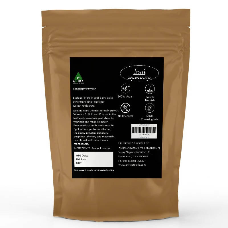 Anika Soapberry Powder (Kukudkaya/ Reetha)