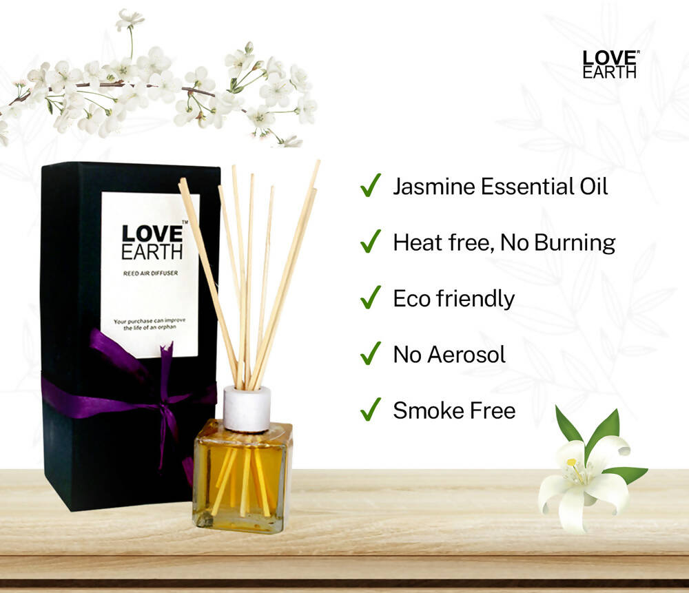 Love Earth Reed Diffuser- Jasmine
