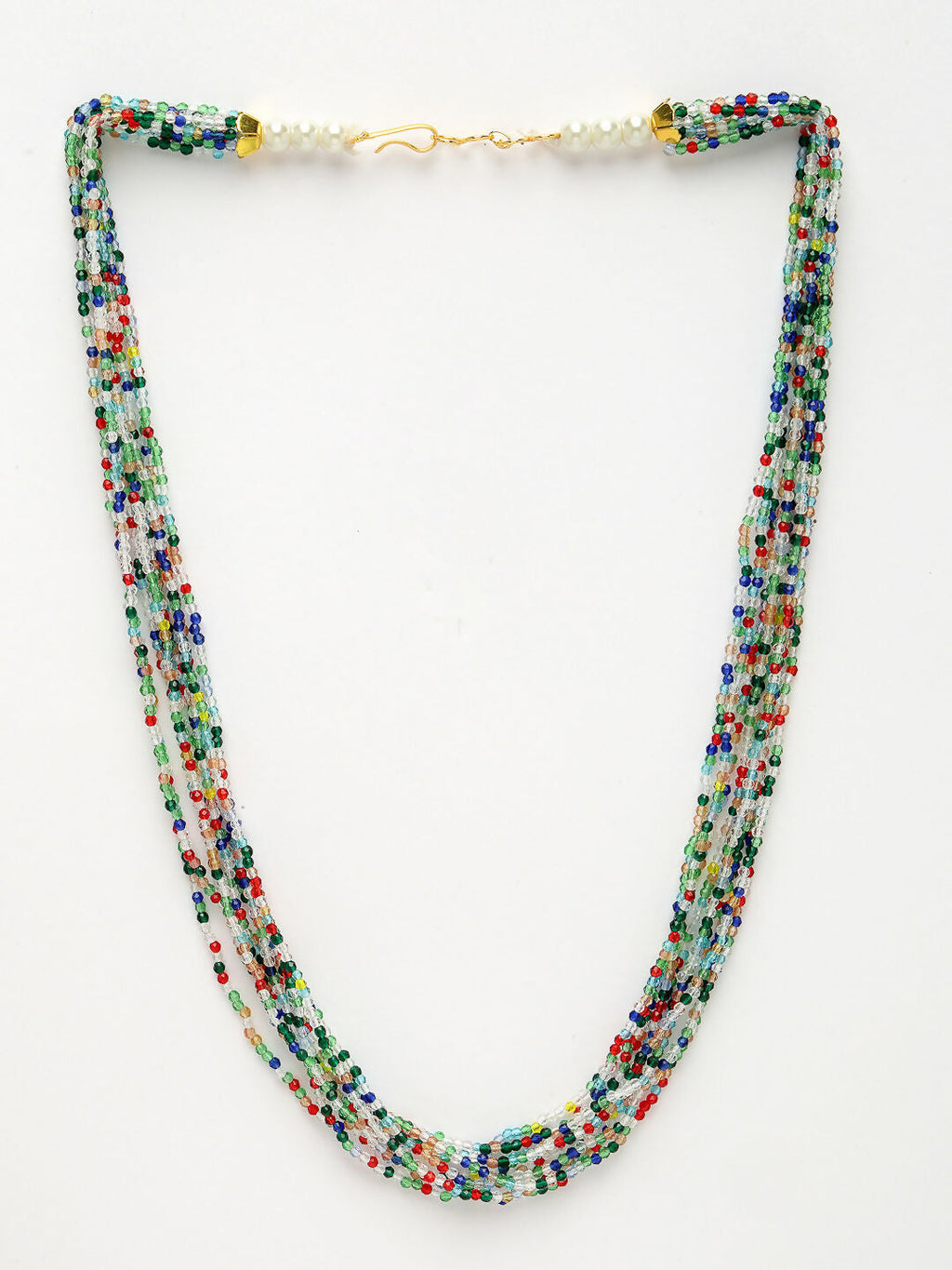 NVR Women's Multi-Coloured Handcrafted Necklace