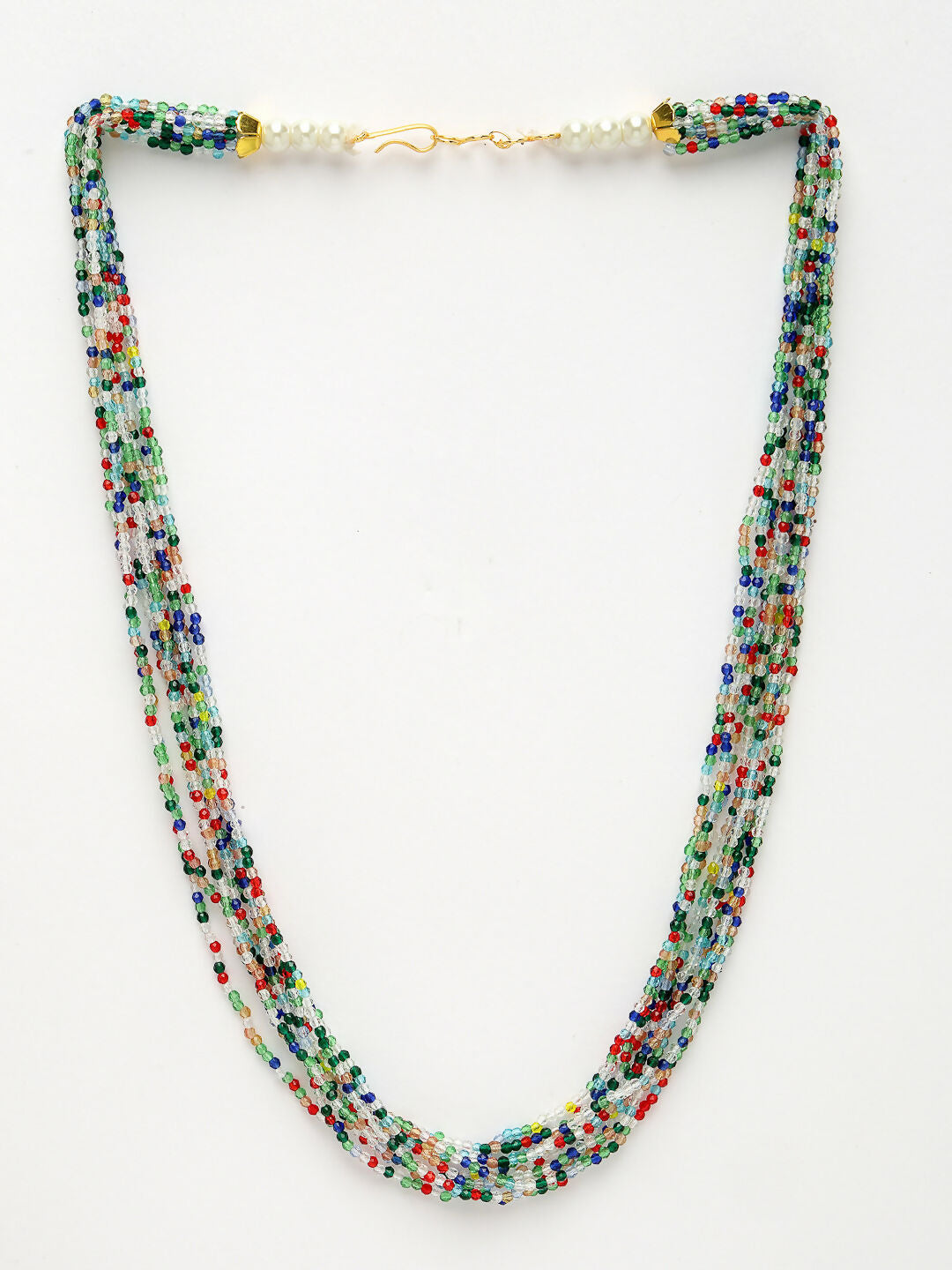 NVR Women's Multi-Coloured Handcrafted Necklace