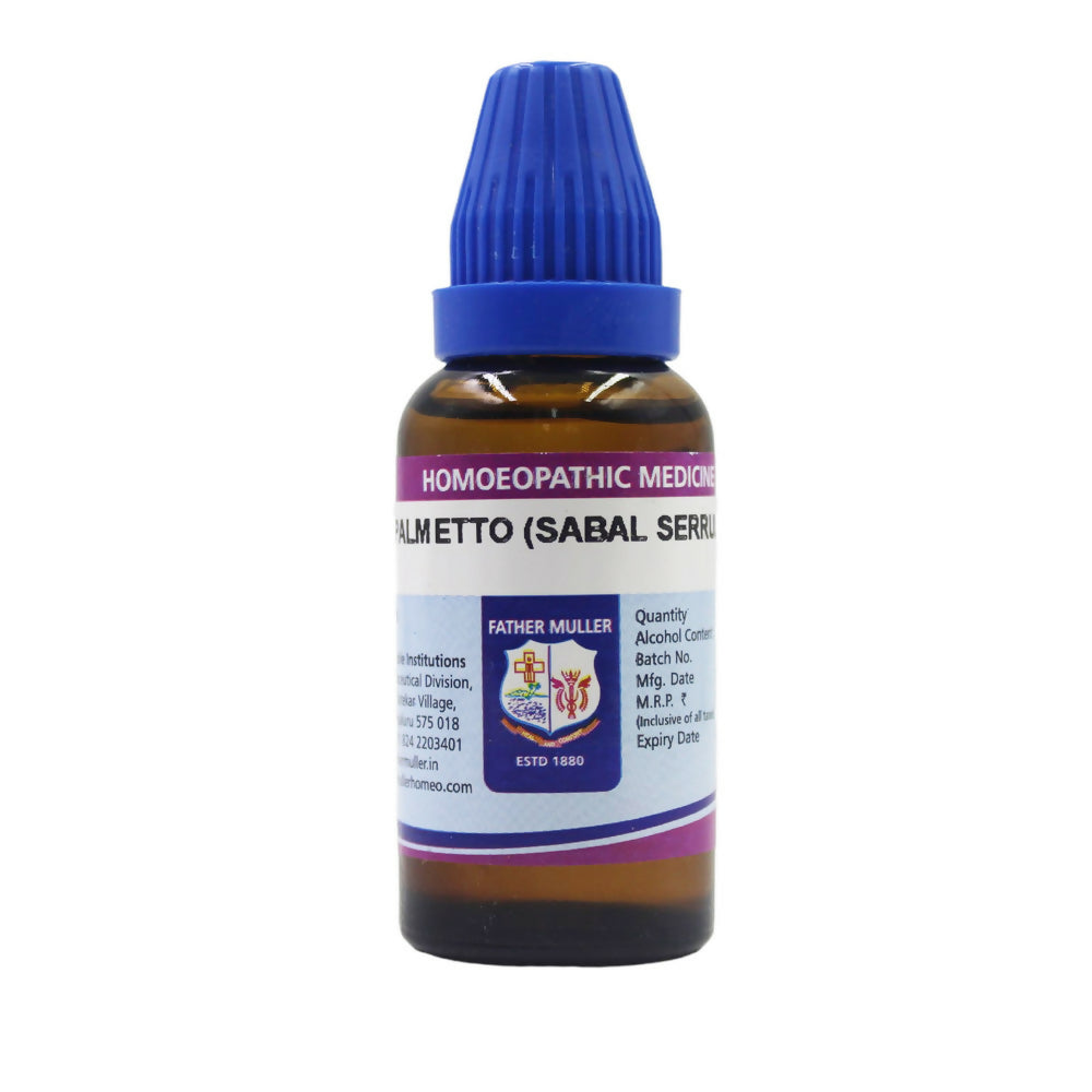 Father Muller Sabal Serrulata Dilution